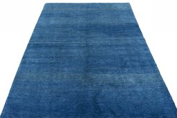 Surface texture of New Persian Gabbeh rug with natural Wool and intricate pattern