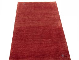 Surface texture of New Persian Gabbeh rug with natural Wool and intricate pattern