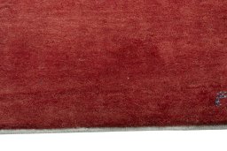 Central medallion detail of New Persian Gabbeh rug from Iran / Persia