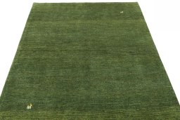 Surface texture of New Persian Gabbeh rug with natural Wool and intricate pattern