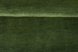 Full view of New Persian Gabbeh rug from Iran / Persia, 205 × 155 cm in Green tones