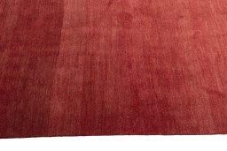 Close-up detail of New Persian Gabbeh rug from Iran / Persia showing Wool weave