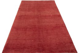 Surface texture of New Persian Gabbeh rug with natural Wool and intricate pattern