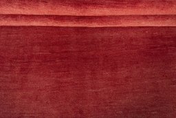 Full view of New Persian Gabbeh rug from Iran / Persia, 268 × 167 cm in Red tones