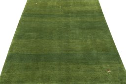 Surface texture of New Persian Gabbeh rug with natural Wool and intricate pattern