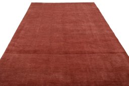 Surface texture of New Persian Gabbeh rug with natural Wool and intricate pattern