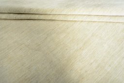 Full view of New Persian Gabbeh rug from Iran / Persia, 306 × 257 cm in Beige tones