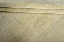 Full view of New Persian Gabbeh rug from Iran / Persia, 295 × 200 cm in Beige tones