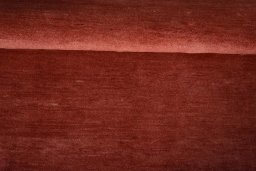 Full view of New Persian Gabbeh rug from Iran / Persia, 203 × 154 cm in Red tones