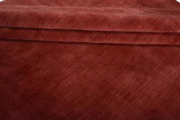 Full view of New Persian Gabbeh rug from Iran / Persia, 407 × 303 cm in Red tones