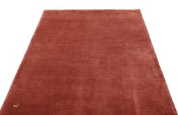 Surface texture of New Persian Gabbeh rug with natural Wool and intricate pattern