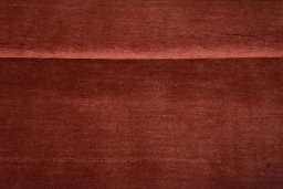 Full view of New Persian Gabbeh rug from Iran / Persia, 203 × 157 cm in Red tones