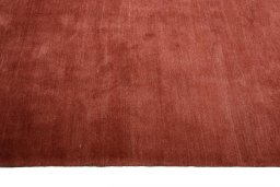 Close-up detail of New Persian Gabbeh rug from Iran / Persia showing Wool weave