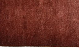 Close-up detail of New Persian Gabbeh rug from Iran / Persia showing Wool weave