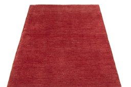 Surface texture of New Persian Gabbeh rug with natural Wool and intricate pattern