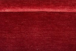 Full view of New Persian Gabbeh rug from Iran / Persia, 153 × 104 cm in Red tones