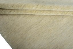 Full view of New Persian Gabbeh rug from Iran / Persia, 300 × 191 cm in Beige tones