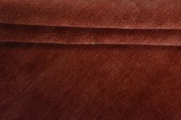 Full view of New Persian Gabbeh rug from Iran / Persia, 198 × 200 cm in Red tones