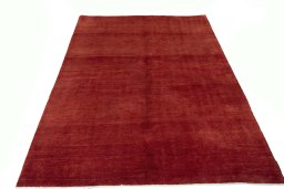 Surface texture of New Persian Gabbeh rug with natural Wool and intricate pattern