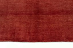 Central medallion detail of New Persian Gabbeh rug from Iran / Persia