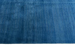 Close-up detail of New Persian Gabbeh rug from Iran / Persia showing Wool weave