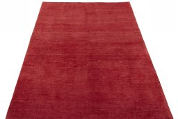 Surface texture of New Persian Gabbeh rug with natural Wool and intricate pattern