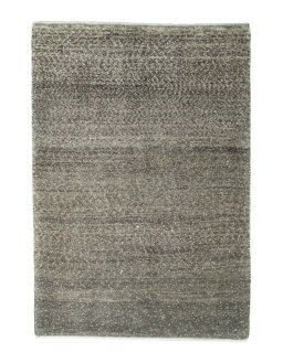 Full view of New Persian Gabbeh rug from Iran / Persia, 123 × 85 cm in Gray tones