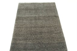 Surface texture of New Persian Gabbeh rug with natural Wool and intricate pattern