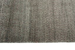 Close-up detail of New Persian Gabbeh rug from Iran / Persia showing Wool weave