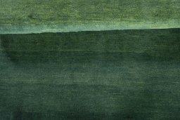 Full view of New Persian Gabbeh rug from Iran / Persia, 177 × 120 cm in Green tones