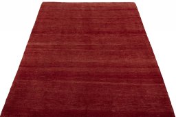 Surface texture of New Persian Gabbeh rug with natural Wool and intricate pattern