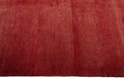 Close-up detail of New Persian Gabbeh rug from Iran / Persia showing Wool weave