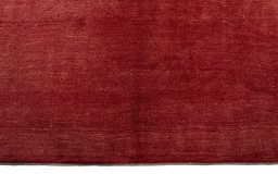 Central medallion detail of New Persian Gabbeh rug from Iran / Persia