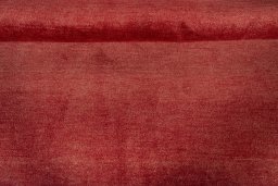 Full view of New Persian Gabbeh rug from Iran / Persia, 215 × 157 cm in Red tones
