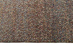 Close-up detail of New Persian Gabbeh rug from Iran / Persia showing Wool weave