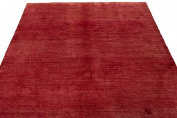 Surface texture of New Persian Gabbeh rug with natural Wool and intricate pattern