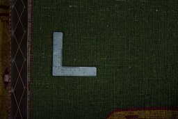 Close-up detail of 2000s Persian Gabbeh rug from Iran / Persia showing Wool weave