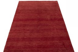 Surface texture of New Persian Gabbeh rug with natural Wool and intricate pattern