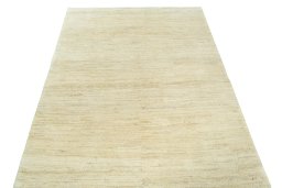 Surface texture of New Persian Gabbeh rug with natural Wool and intricate pattern