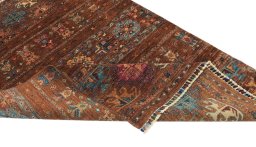 Central medallion detail of New Samarkand rug from Pakistan
