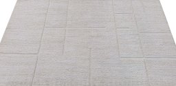 Surface texture of New Morocco rug with natural Wool and intricate pattern