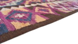 Central medallion detail of New Kilim Traditional rug from Iran / Persia