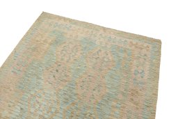 Surface texture of New Kilim Traditional rug with natural Wool and intricate pattern