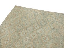 Surface texture of New Kilim Traditional rug with natural Wool and intricate pattern