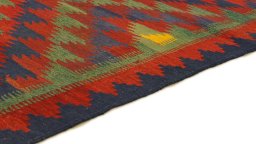 Central medallion detail of New Kilim Traditional rug from Iran / Persia