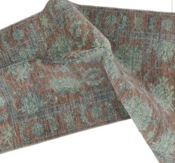 Full view of New Farahan rug from Pakistan, 119 × 83 cm in Brown tones