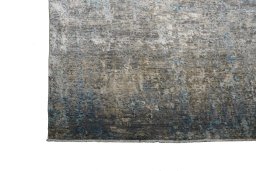 Full view of New Mahli rug from Pakistan, 245 × 171 cm in Gray tones