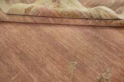 Close-up detail of New Mahli rug from Pakistan showing Wool weave