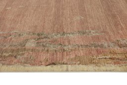 Full view of New Mahli rug from Pakistan, 307 × 243 cm in Red tones
