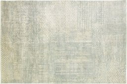 Full view of New Mahli rug from Pakistan, 249 × 163 cm in Beige tones